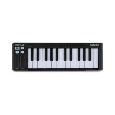 Controlador Midi Arturia Microlab 3 25 Teclas Black