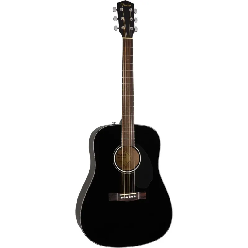 Guitarra Folk Fender Cd60s Dread Wn Blk