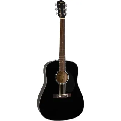 Guitarra Folk Fender Cd60s Dread Wn Blk