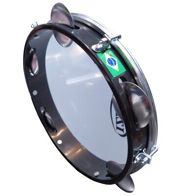 Pandeiro Izzo 3430 10" Abs Black