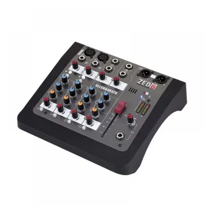 Consola ALLEN &amp; HEAT ZED6 COMPACTO DE 6 CANALES