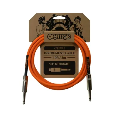 Cable Orange Recto de Instrumento de 3mts