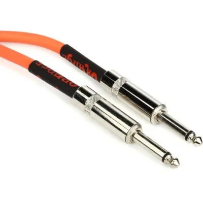 Cable Orange Recto de Instrumento de 3mts