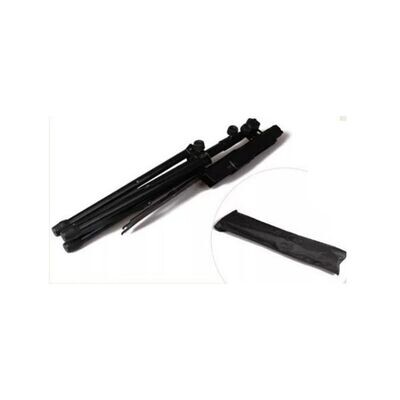 Atril De Partitura Plegable Con Funda y Luz led recargable marca Purple Turtle