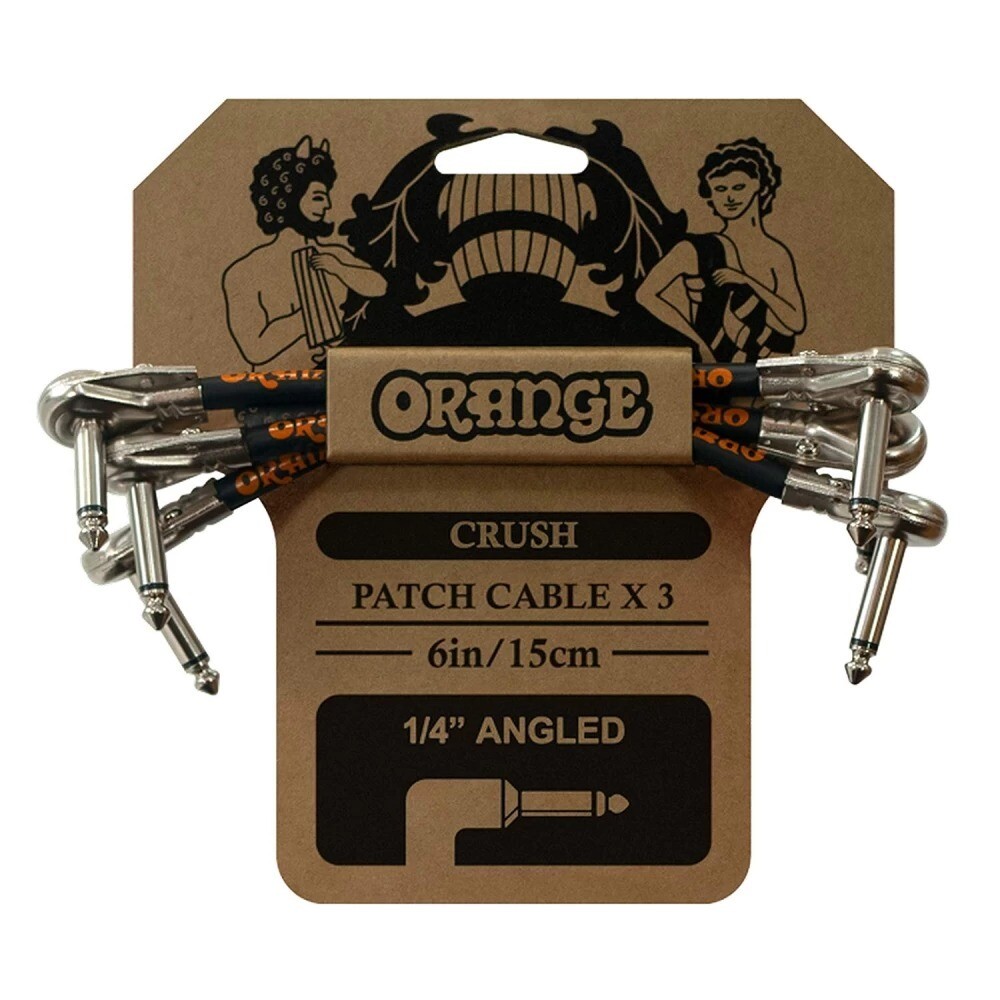 Pack de 3 cables pedal Orange CA038