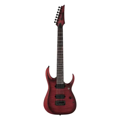 Guitarra Electrica Ibanez Rgd721fa-wuf 7str Stained Wine Red Burst Flat