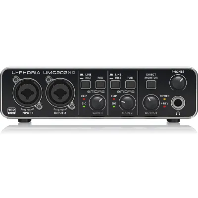 Interfaz De Audio Behringer Umc202hd