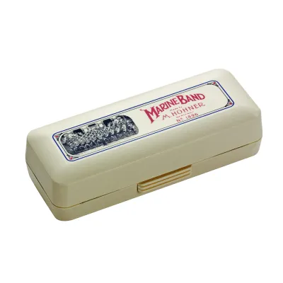 Armonica Hohner 1896 Marine Band En D 20 Voces Con Estuche