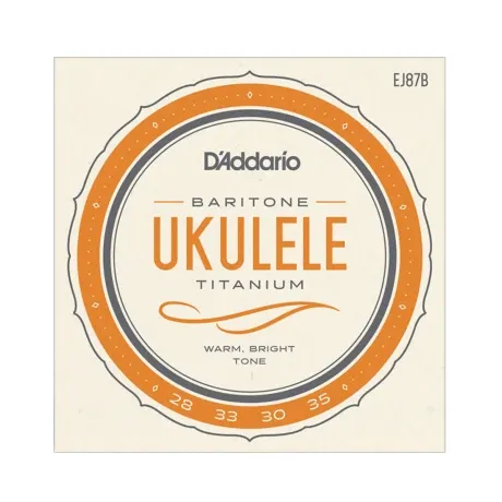 Encordado Ukelele Daddario Ej87b Titanium Baritono