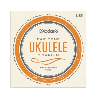 Encordado Ukelele Daddario Ej87b Titanium Baritono