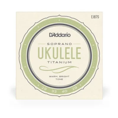 Encordado Ukelele Daddario Ej87s Titanium Soprano
