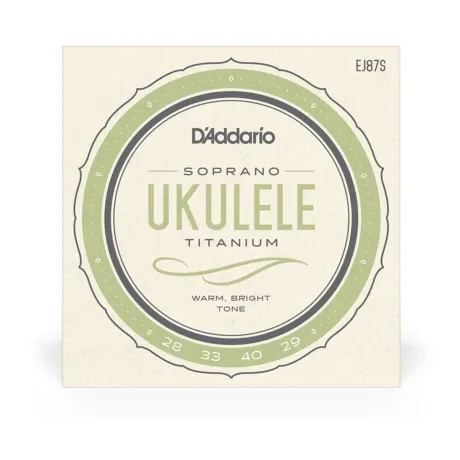 Encordado Ukelele Daddario Ej87s Titanium Soprano