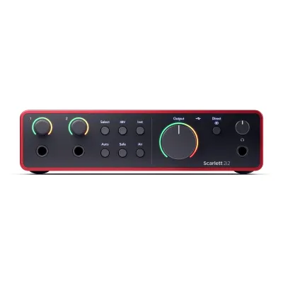 Interfaz Audio Focusrite Scarlett 2i2 4th Gen