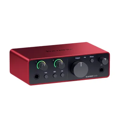Pack Focusrite Scarlett Solo Studio 4th Gen