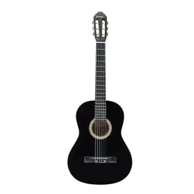 Guitarra Clasica Memphis 851 Negro Con Funda