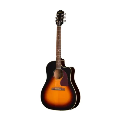 Guitarra Electro Acustica Epiphone J-45 Studio Ec Vintage Sunburst