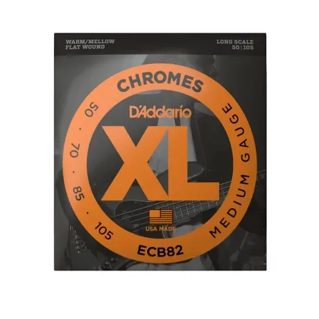 Encordado Bajo Daddario Ecb82 Chromes 050