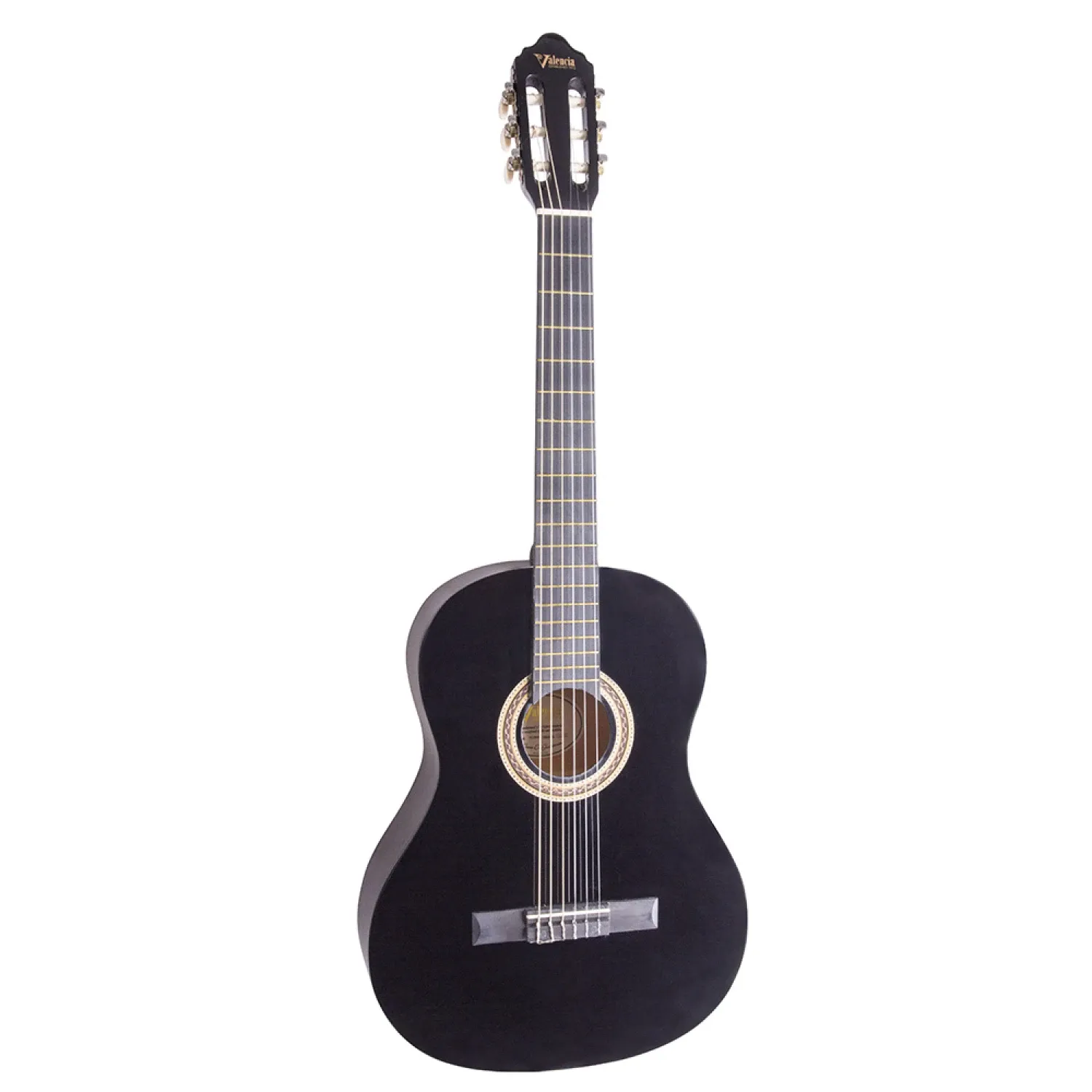 Guitarra Clasica Valencia Vc104 Negro