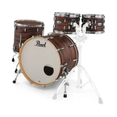 Bateria Pearl Professional Pmx904xep883 Matte Mocha Swirl 4c B20