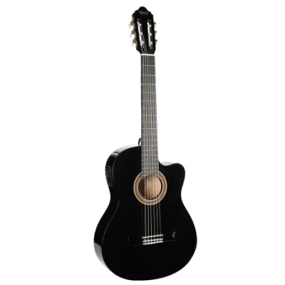 Guitarra Electro Acustica Valencia Vc104 Negro