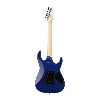 Guitarra Electrica Ibanez Grz70qal Transparent Blue Burst Para Zurdo