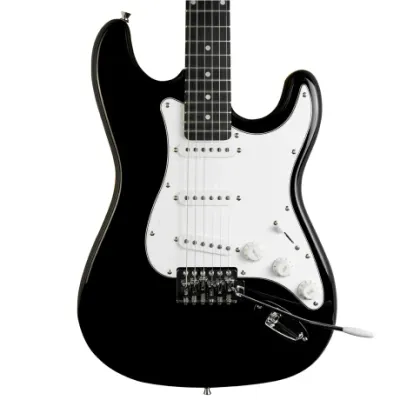 Guitarra Electrica Memphis Strat Negra