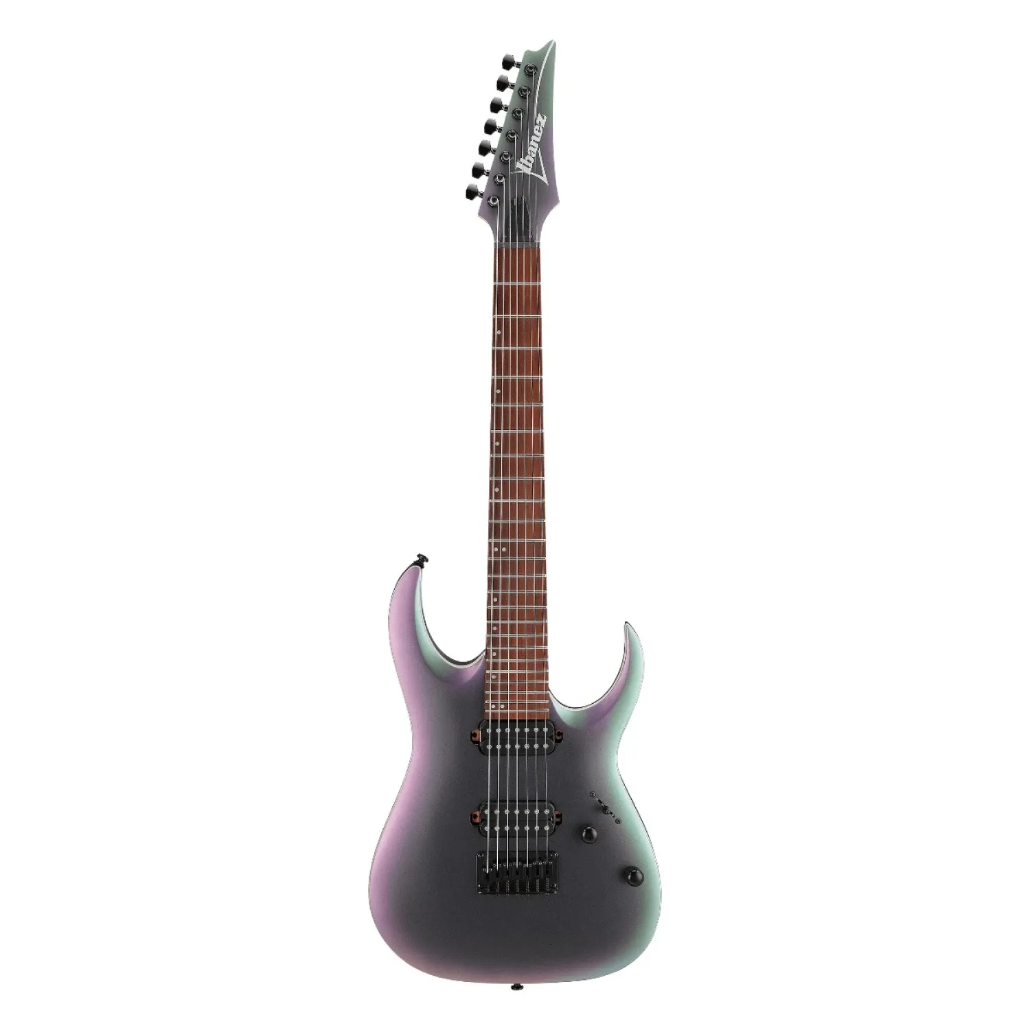 Guitarra Electrica Ibanez Rg421dx-tws 7str Black Aurora Burst Matte