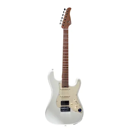 Guitarra Electrica Mooer Gtrs Intelligent Guitar Standard 801 White