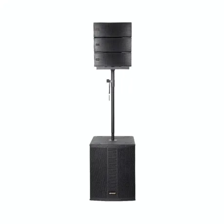 Line Array Con Subwoofer Lexsen La1814 1500w