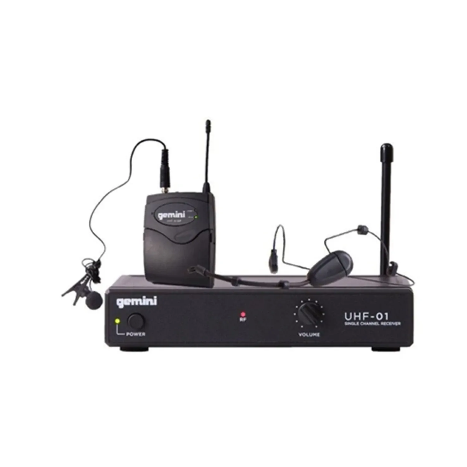 Microfono Inalambrico Gemini Uhf01hl