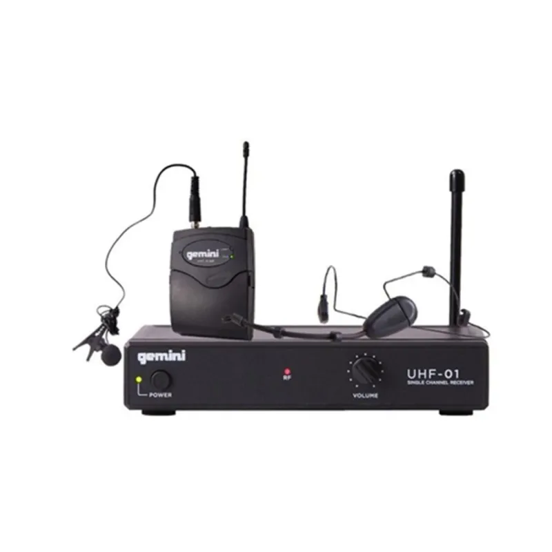 Microfono Inalambrico Gemini Uhf01hl