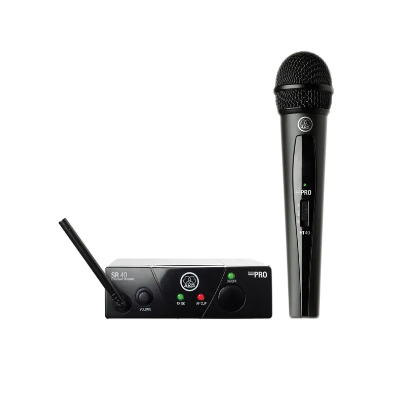Microfono Inalambrico Akguhf Wms40mini De Mano