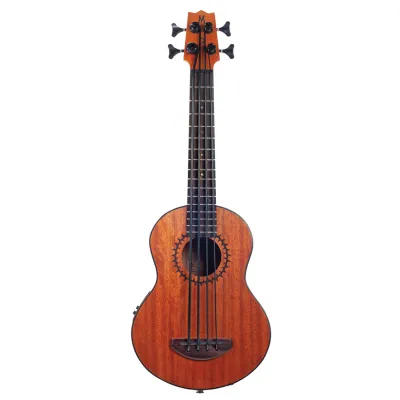 Ukelele Electroacustico Mahalo Ukebass Mb1 Con Funda