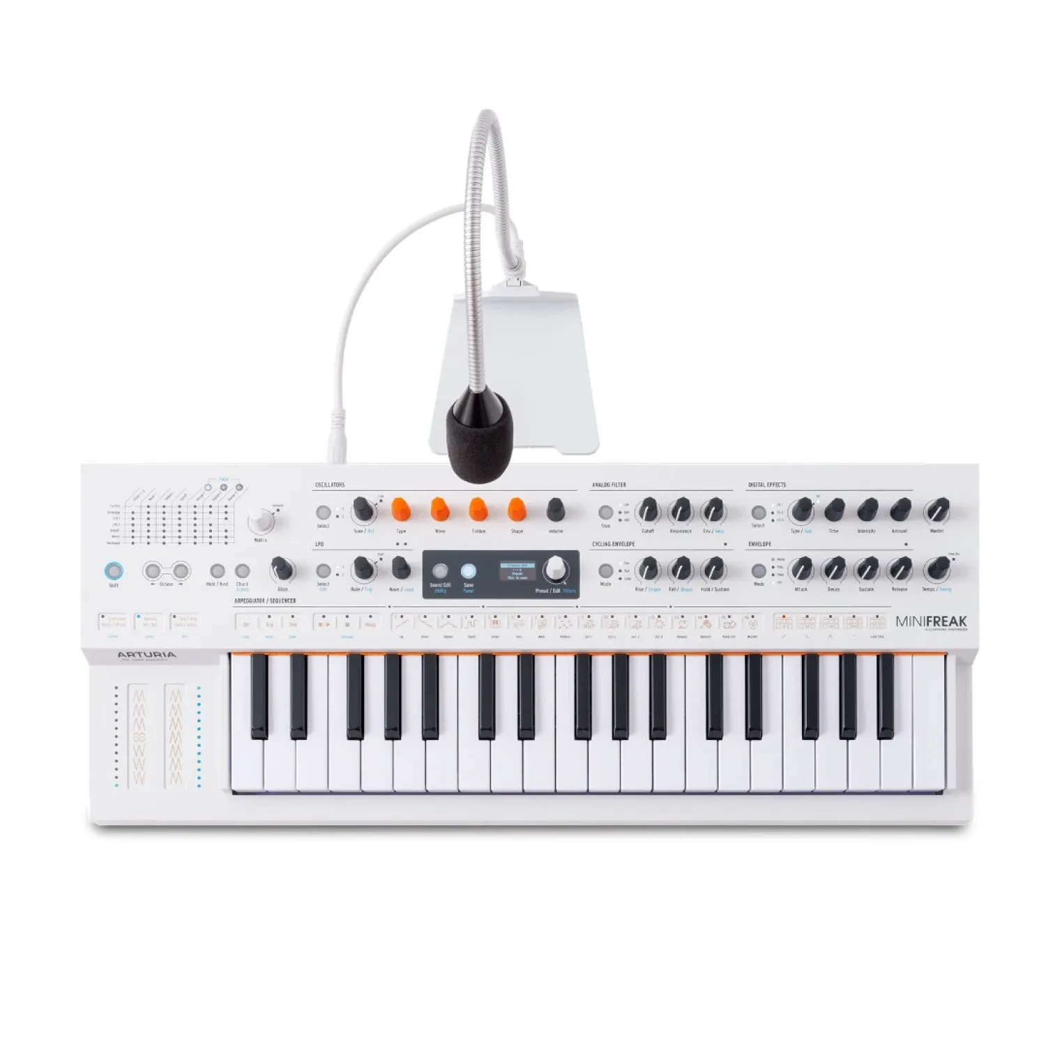 Sintetizador Arturia Minifreak Vocoder Edition 37 Teclas White