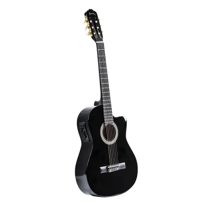 Guitarra Electro Acustica Memphis 951 Nylon Black