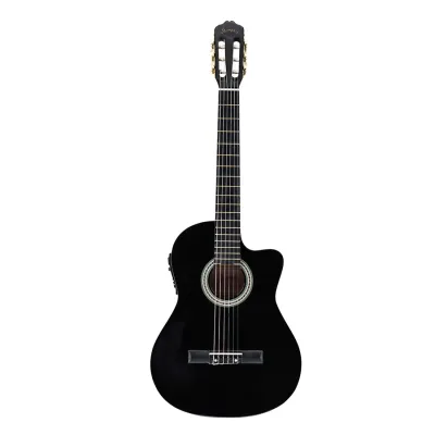 Guitarra Electro Acustica Memphis 951 Nylon Black