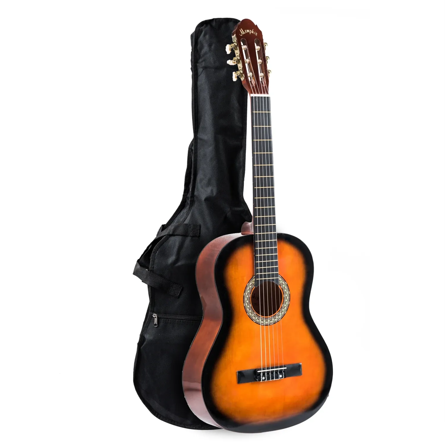 Guitarra Clasica Memphis 851 Sunburst Con Funda