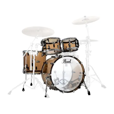 Bateria Pearl Crystal Beat Crb524fpc755 Liquid Smoke B22 S/redoblante S/hardware S/platillos