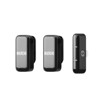 Microfono Usb Rode Wireless Micro Negro Con Lighting