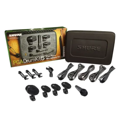 Microfono Set De Batería Shure Pgadrumkit5 Pga 5pcs