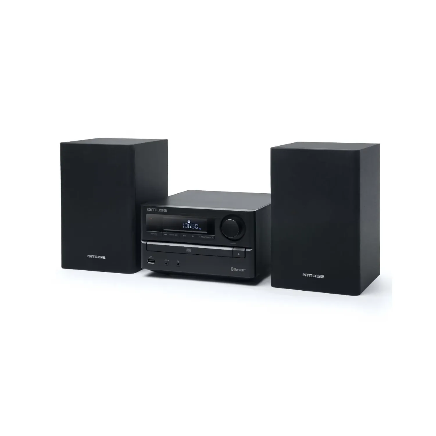 Equipo Estereo M-62fb Bluetooth Con Reproductor De Cd Usb Y Fm
