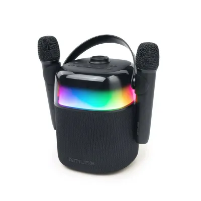 Parlante Bluetooth Muse M530ka Karaoke Con Microfonos