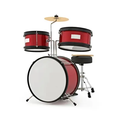Bateria Infantil Power Beat Jbj1047 Wine Red