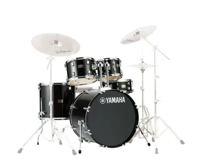 Bateria Yamaha Rdp0f5 Black Glitter B20 5c Sin Hardware