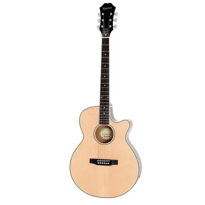 Pack Guitarra Electroacustica Epiphone Pr4e Natural