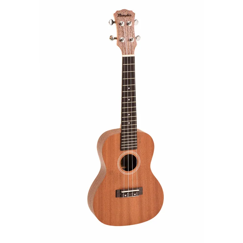 Ukelele Memphis Sapele Soprano Kusp Con Funda