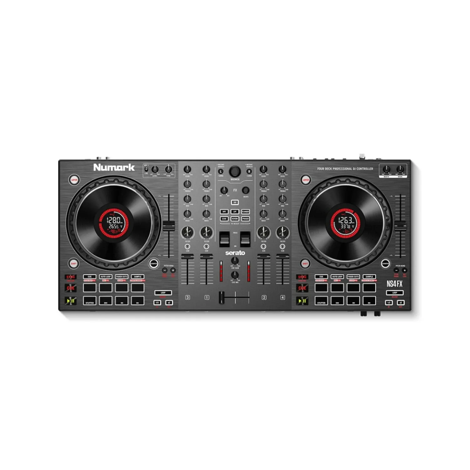 Controlador Dj Numark Ns4fx