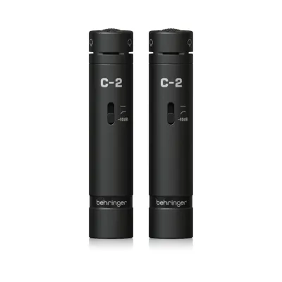 Microfono Condensador Behringer C2 Overhead Par Negro