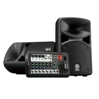 Caja Activa Yamaha Stagepas 400bt 360w Bt Combo
