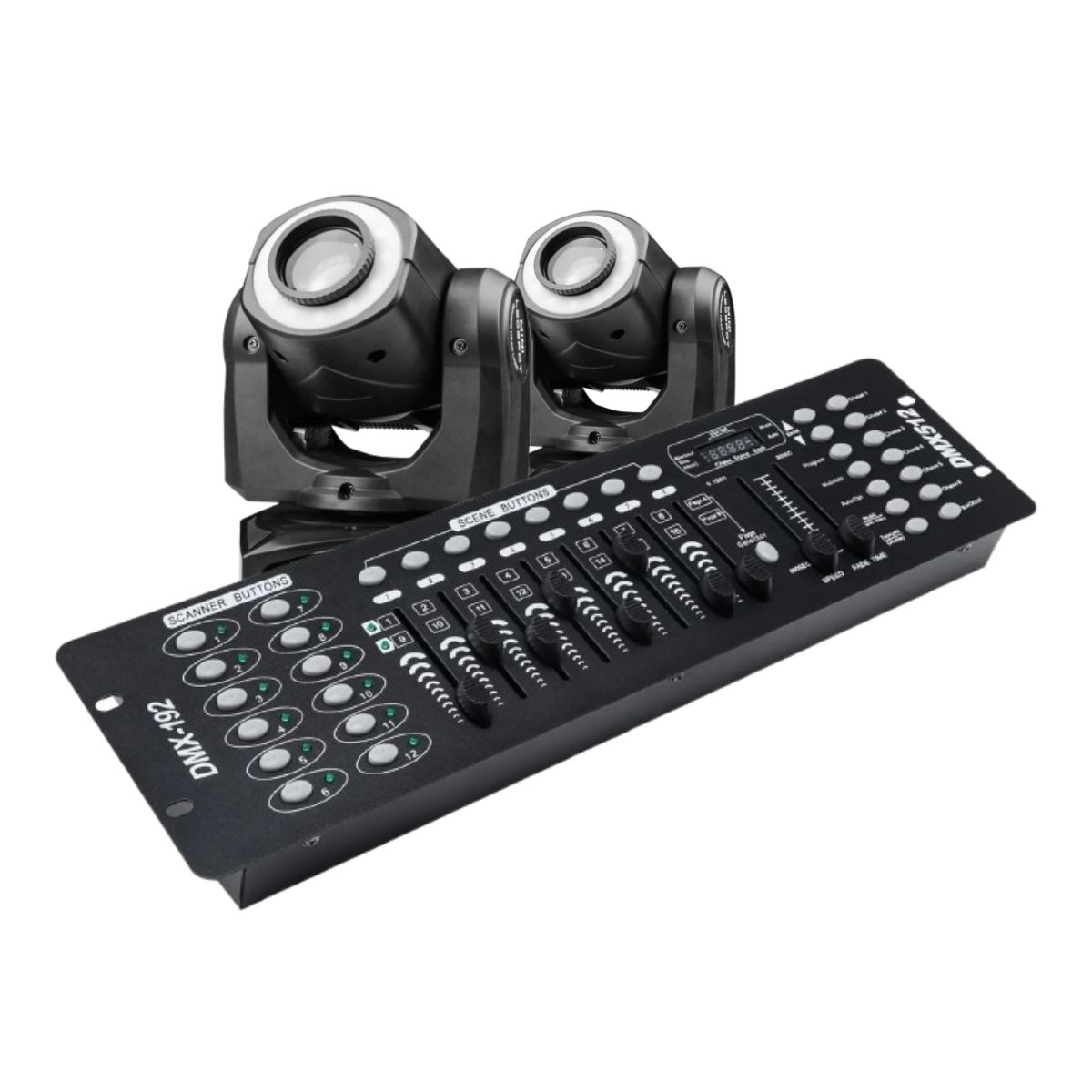 Pack de Cabeza Movil Big Dipper Ls35 + DMX512